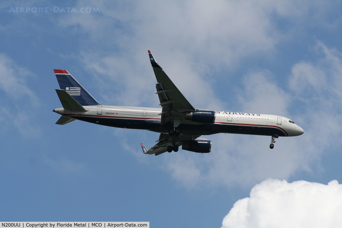 N200UU, 1995 Boeing 757-2B7 C/N 27809, US Airways 757