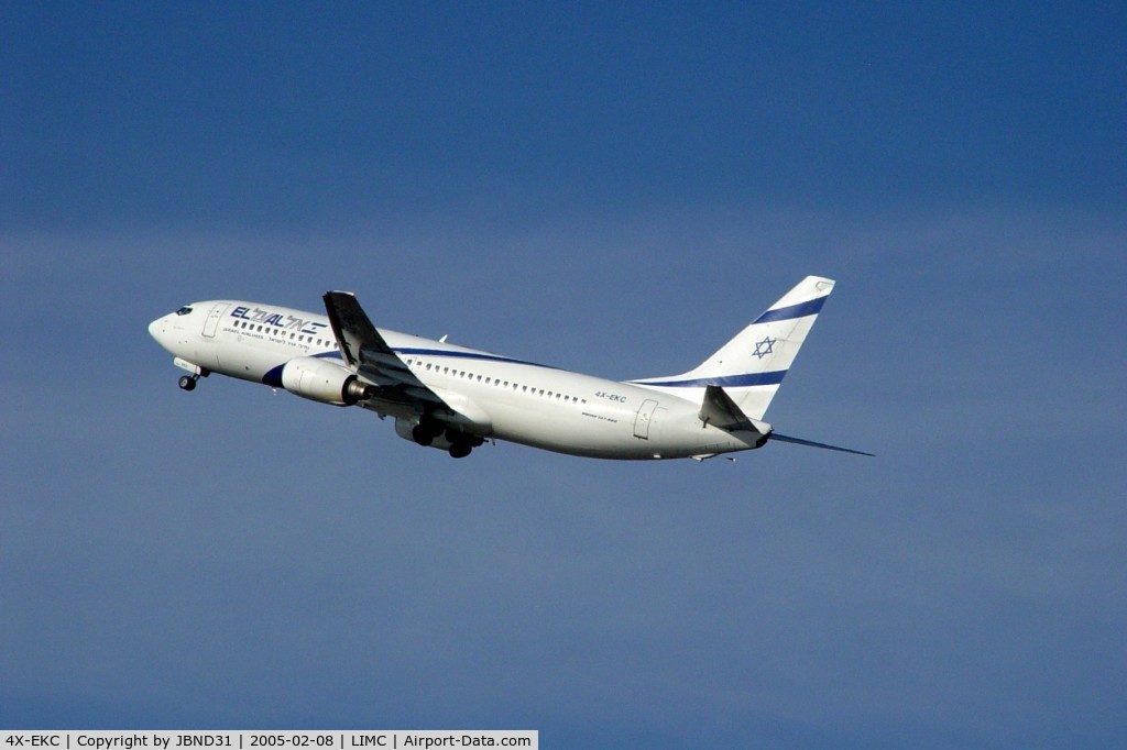 4X-EKC, 1999 Boeing 737-858 C/N 29959, B737-858