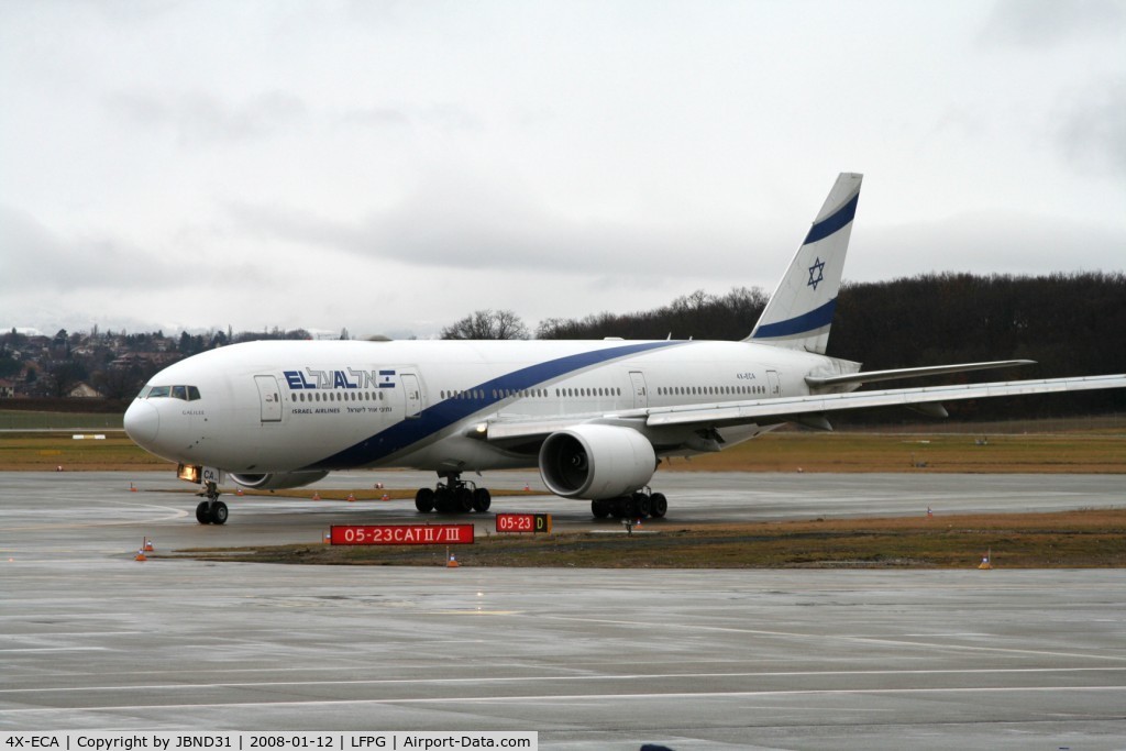 4X-ECA, 2001 Boeing 777-258/ER C/N 30831, B777-258(ER)