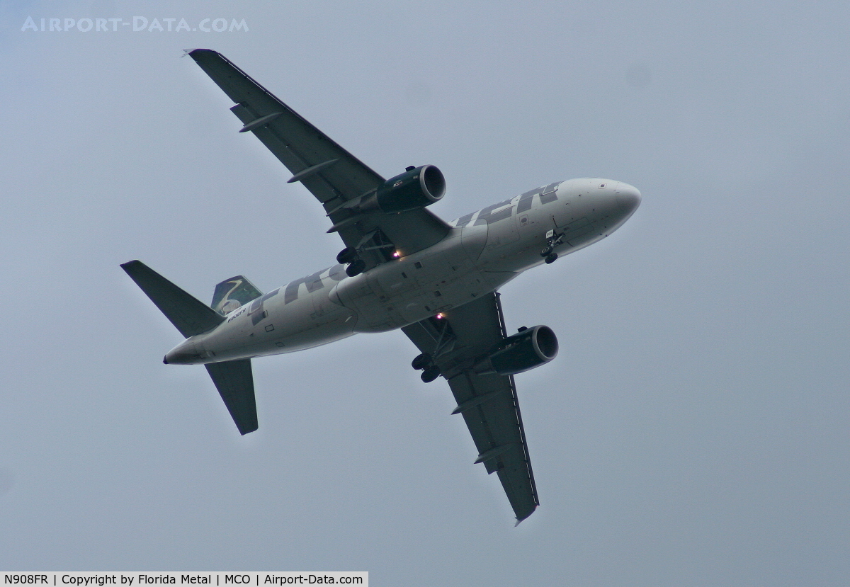 N908FR, 2002 Airbus A319-111 C/N 1759, Frontier 