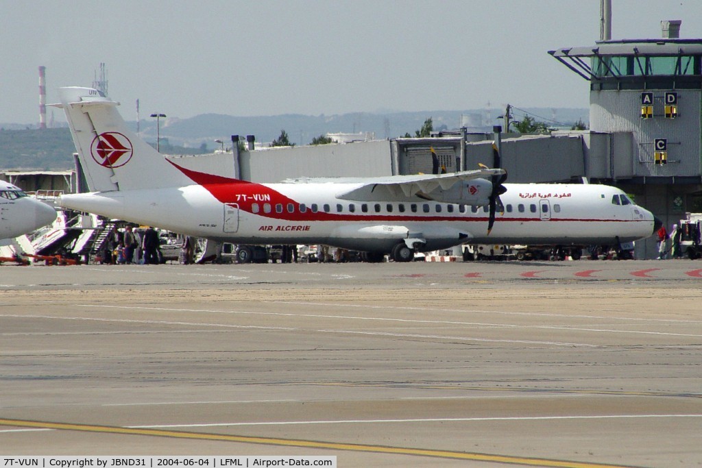7T-VUN, 2002 ATR 72-212A C/N 684, ATR72-500
