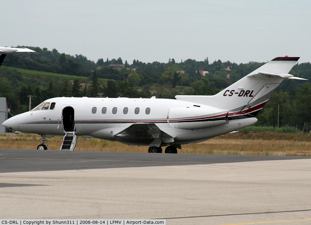 CS-DRL, 2006 Raytheon Hawker 800XP C/N 258770, Parked at the General Aviation area...