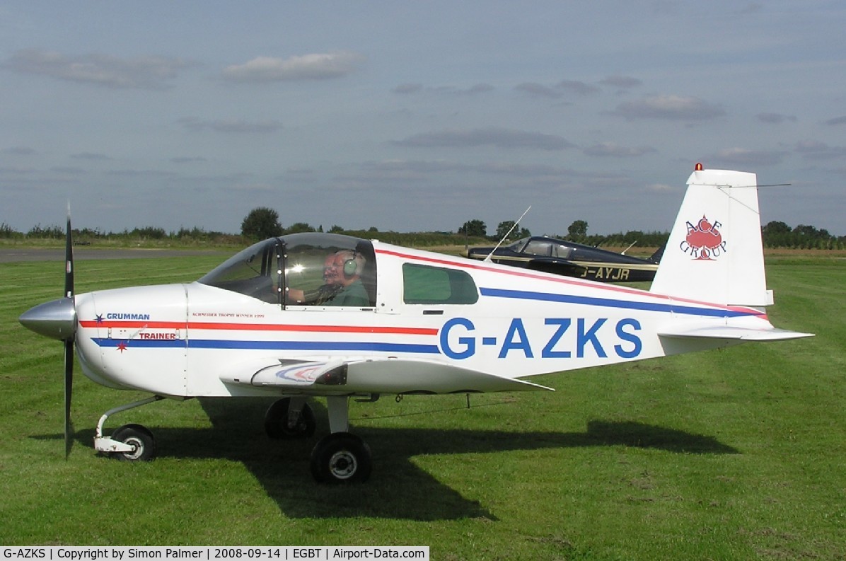G-AZKS, 1970 American Aviation AA-1 Modified C/N AA1-0344, Grumman-American AA1A Trainer