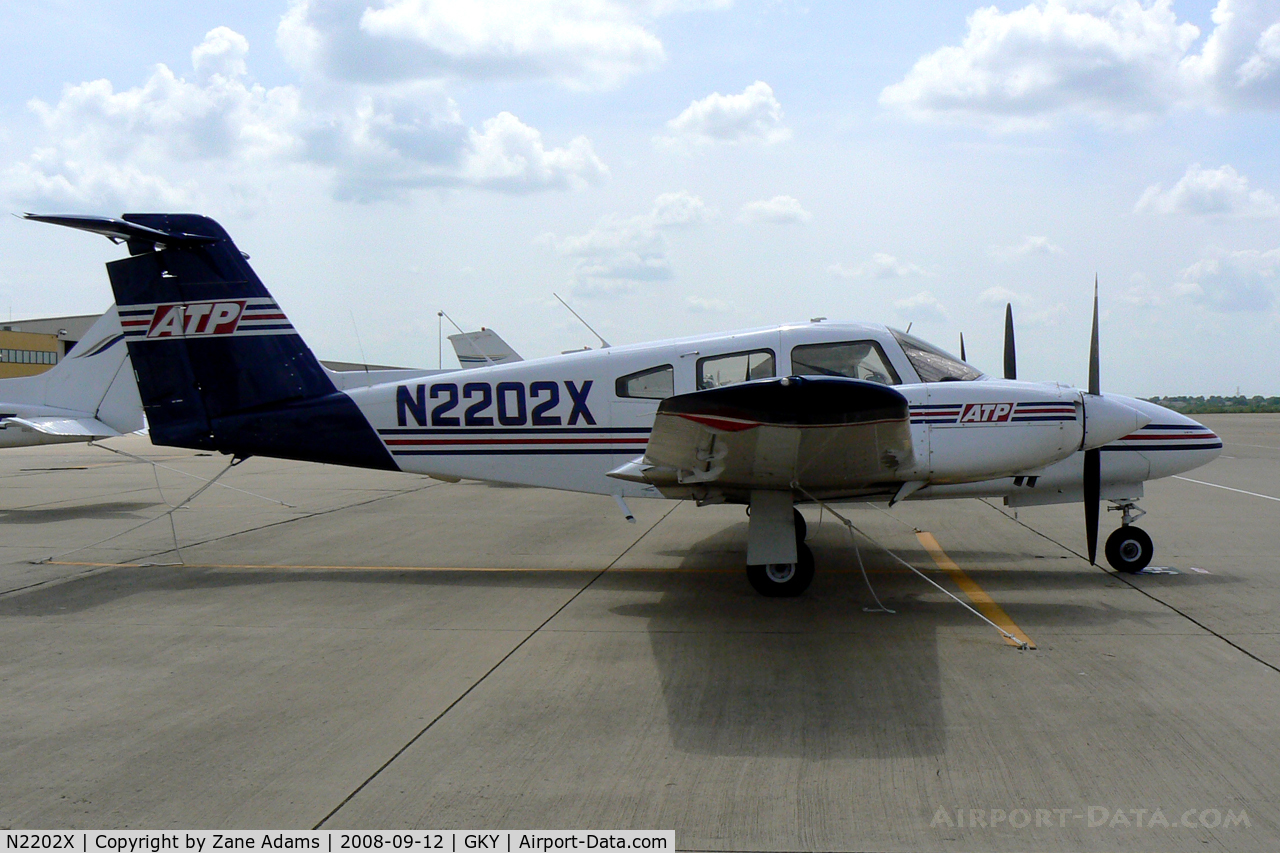 N2202X, 1979 Piper PA-44-180 Seminole C/N 44-7995278, ATP at Arlington Municipal