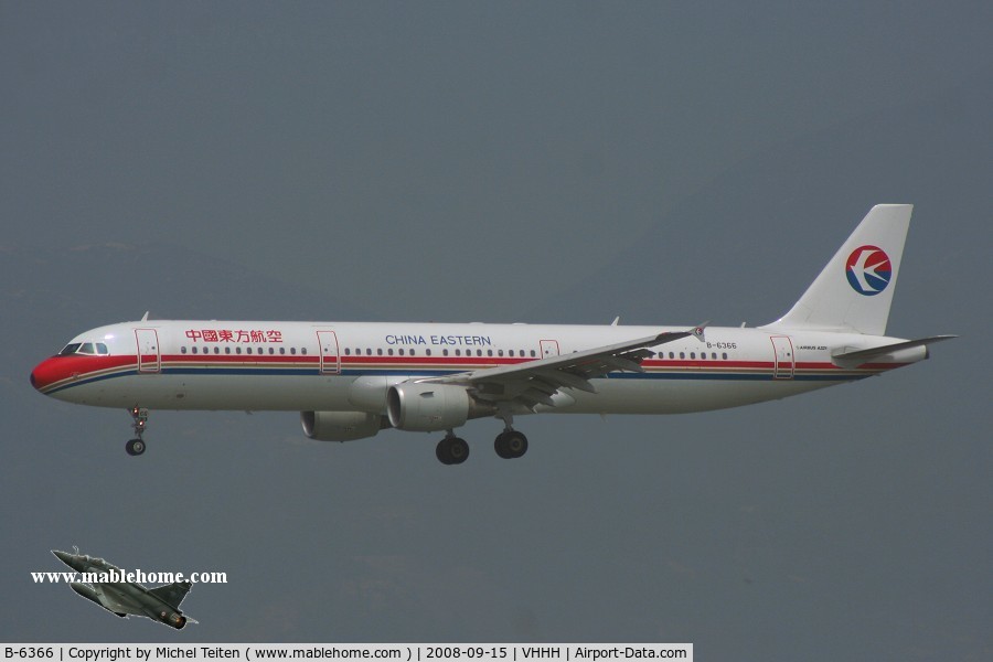 B-6366, 2008 Airbus A321-211 C/N 3593, China Eastern Airlines