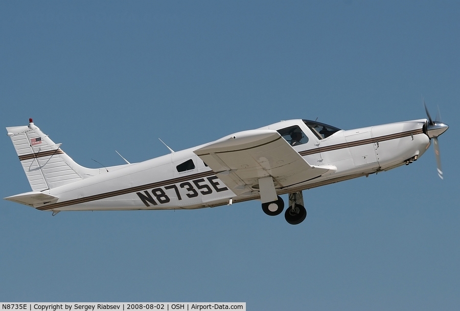 N8735E, 1976 Piper PA-32R-300 Cherokee Lance C/N 32R7680169, EAA AirVenture 2008
