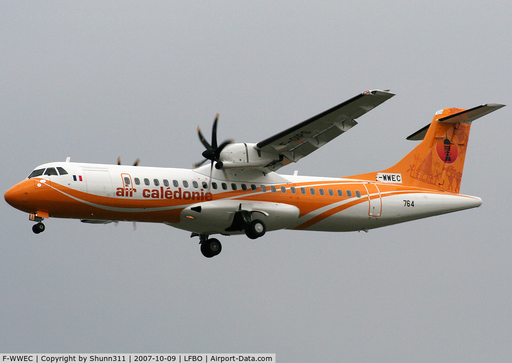 F-WWEC, 2007 ATR 72-212A C/N 764, C/n 764 - To be F-OIPS