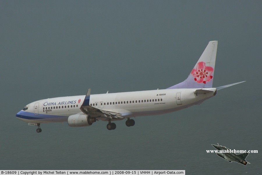 B-18609, Boeing 737-809 C/N 28407, China Airlines