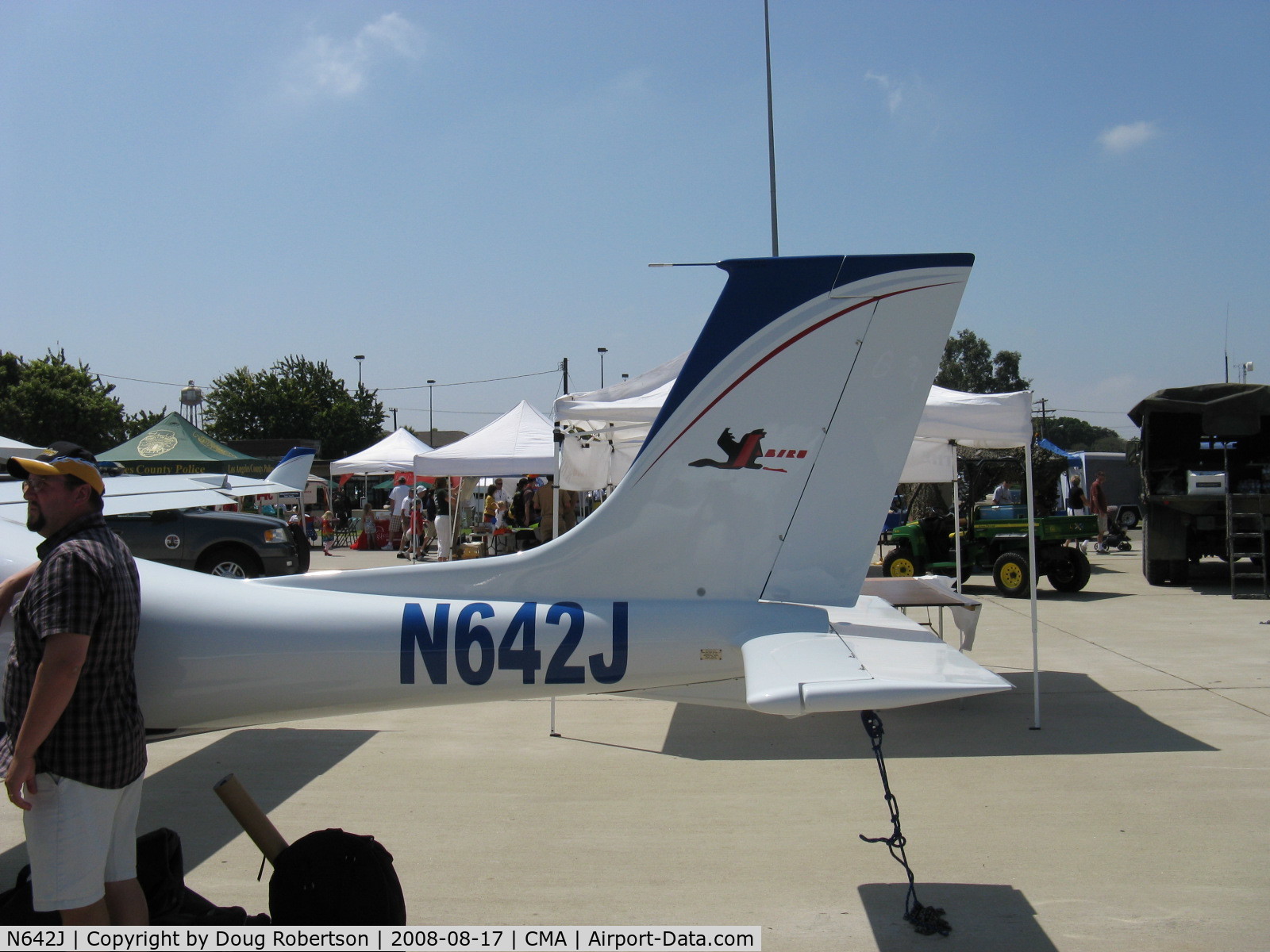 N642J, 2008 Jabiru J230-SP C/N 526, 2008 Jabiru USA Sport Aircraft J230-SP, Jabiru 3300 120 Hp S-LSA, tail