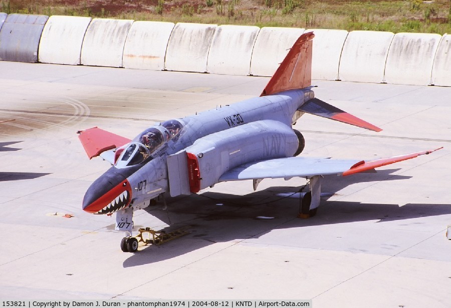 153821, McDonnell QF-4S Phantom II C/N 2135, NAS Pt Mugu