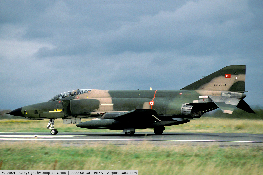 69-7504, 1969 McDonnell Douglas RF-4E Phantom II C/N 4134, Former Luftwaffe 35+57