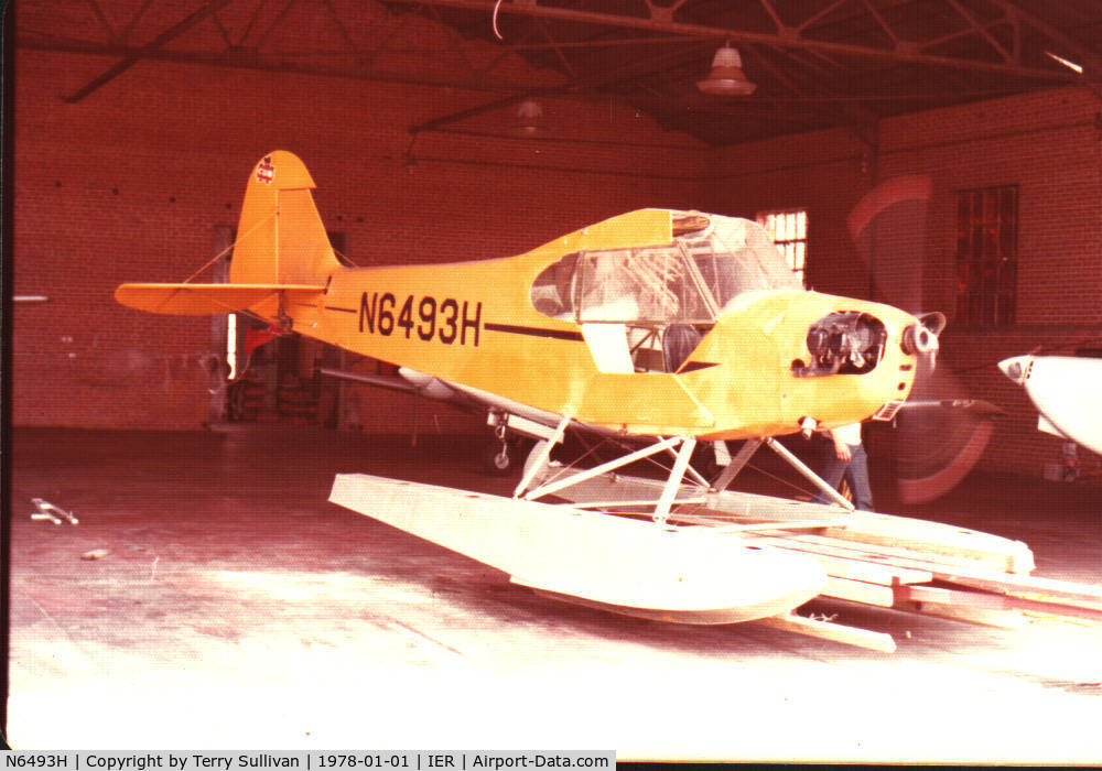 N6493H, 1946 Piper J3C-65 Cub C/N 19675, Natchitoches, LA
