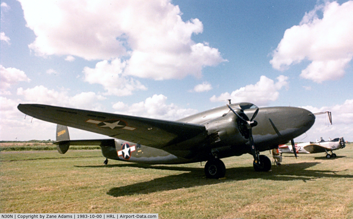 N30N, 1942 Lockheed 18-50 Lodestar C/N 18-2274, At CAF Airsho '83