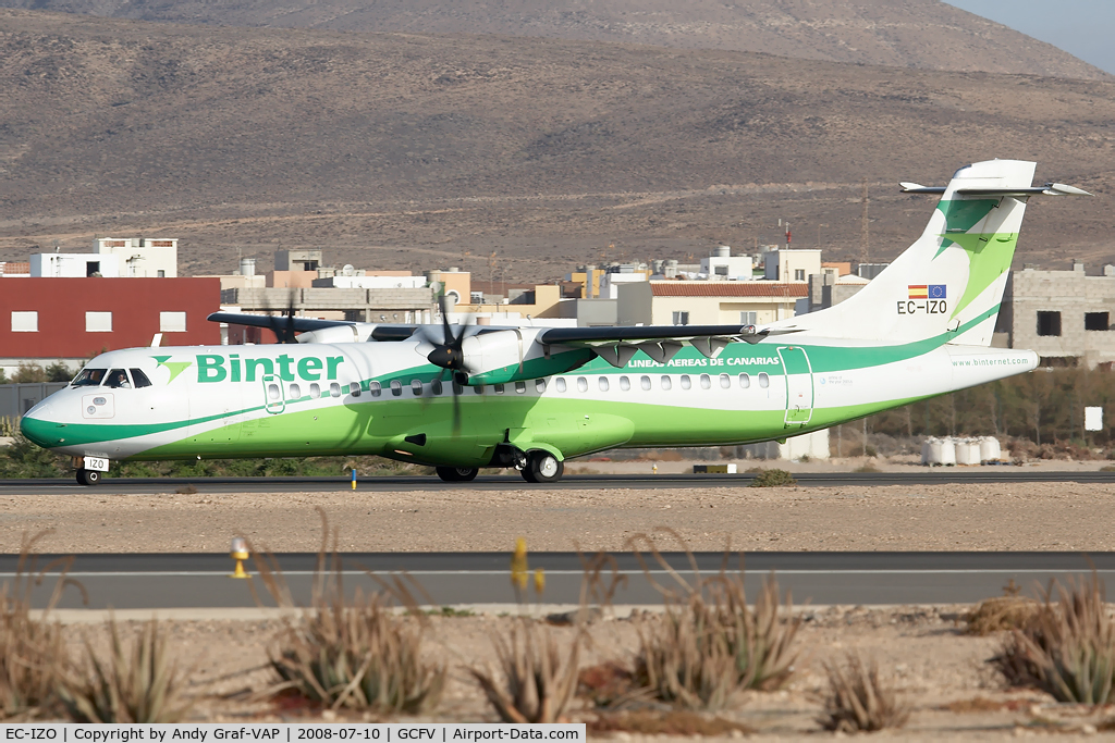 EC-IZO, 2004 ATR 72-202 C/N 711, Binter Canarias ATR72