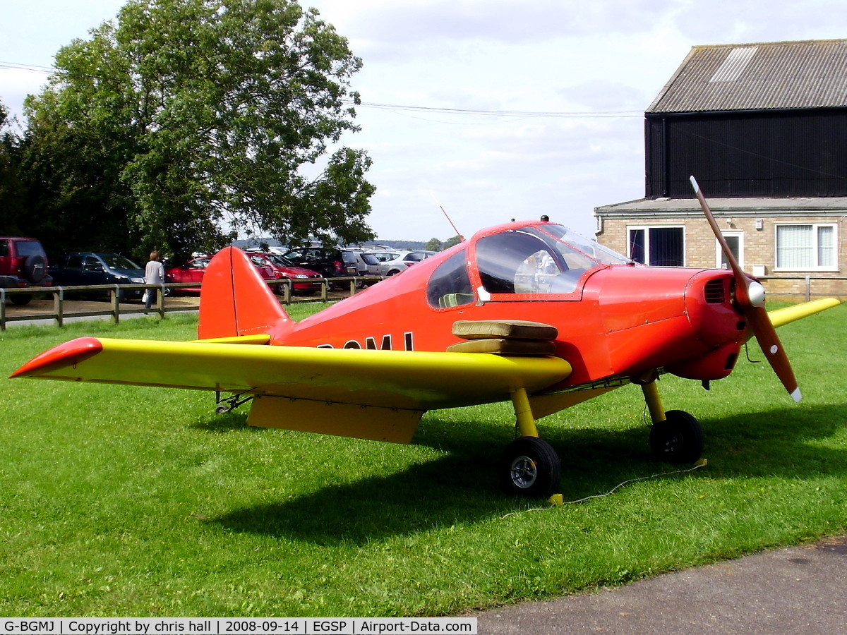 G-BGMJ, 1952 Gardan GY-201 Minicab C/N 12, Previous ID: F-BGMJ