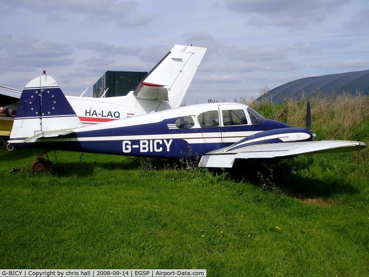 G-BICY, 1960 Piper PA-23-160 Apache C/N 23-1640, in the 