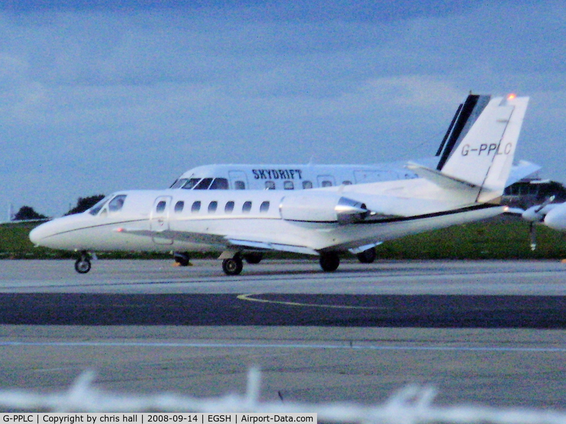 G-PPLC, 1990 Cessna 560 Citation V C/N 560-0059, STERLING AVIATION. Previous ID: F-GKHL