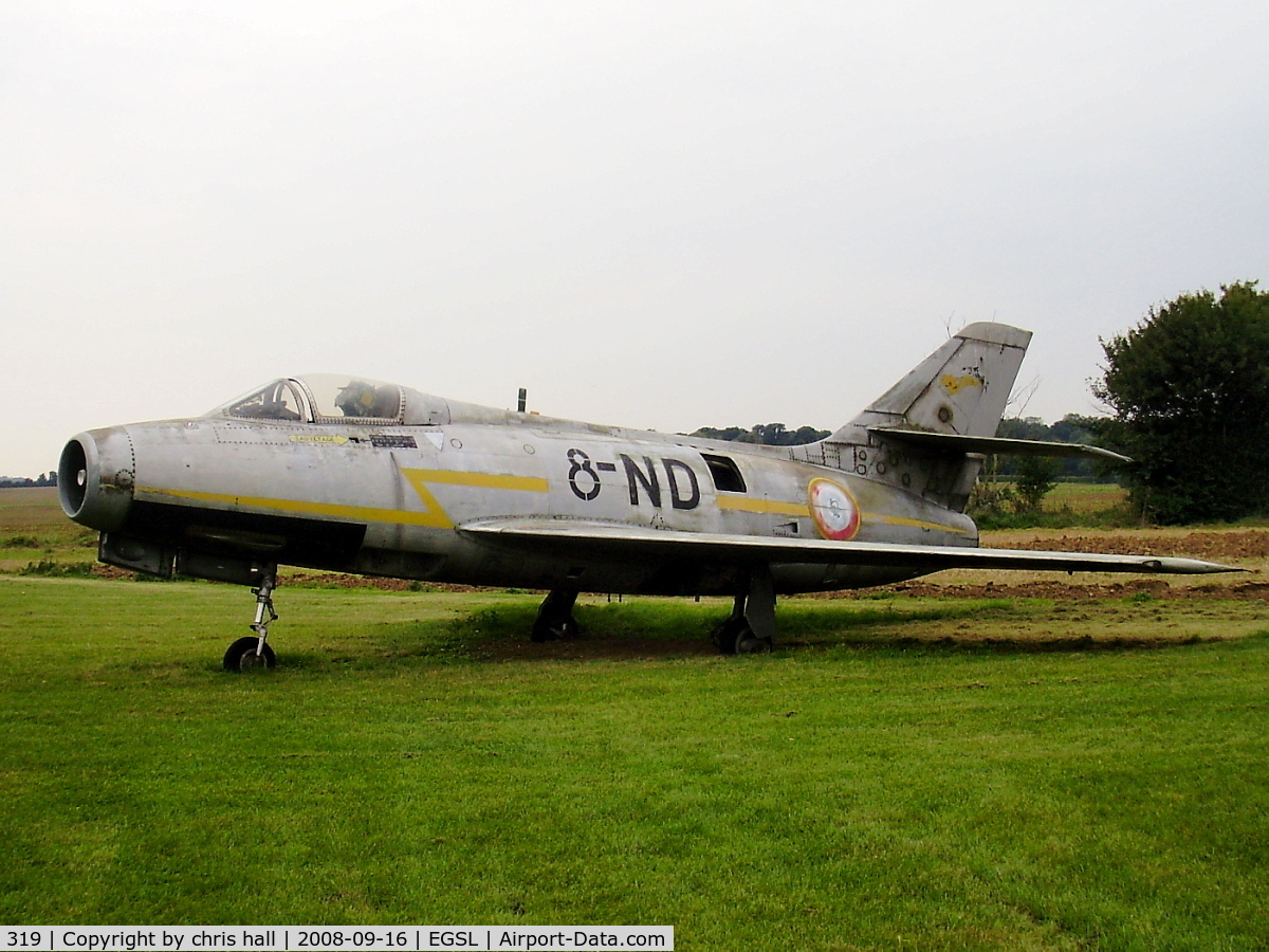 319, Dassault Mystere IVA C/N 319, Left behind when the Rebel Air Museum moved to Earls Colne