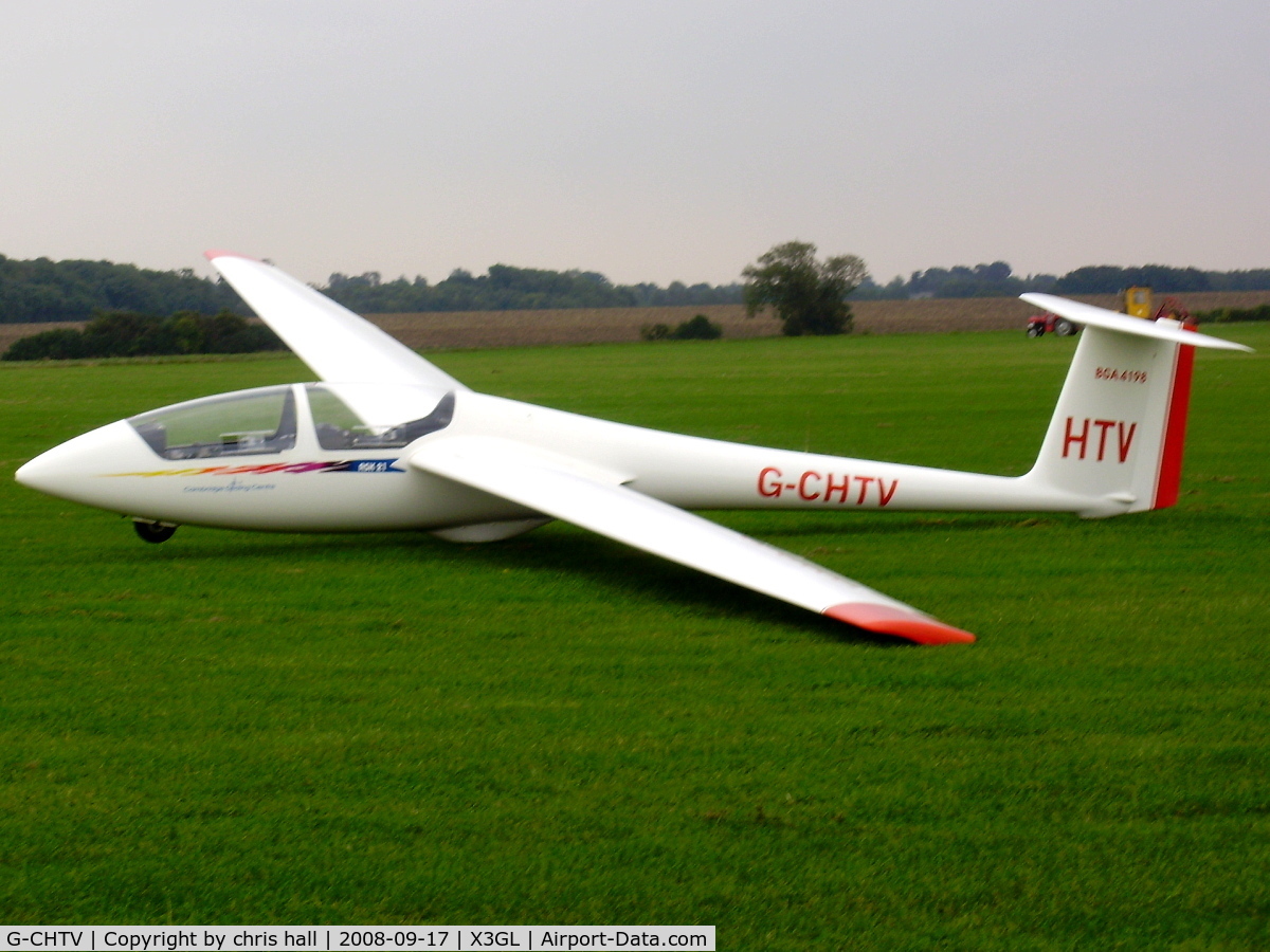 G-CHTV, 1995 Schleicher ASK-21 C/N 21624, Cambridge Gliding Club, Previous ID: BGA 4198