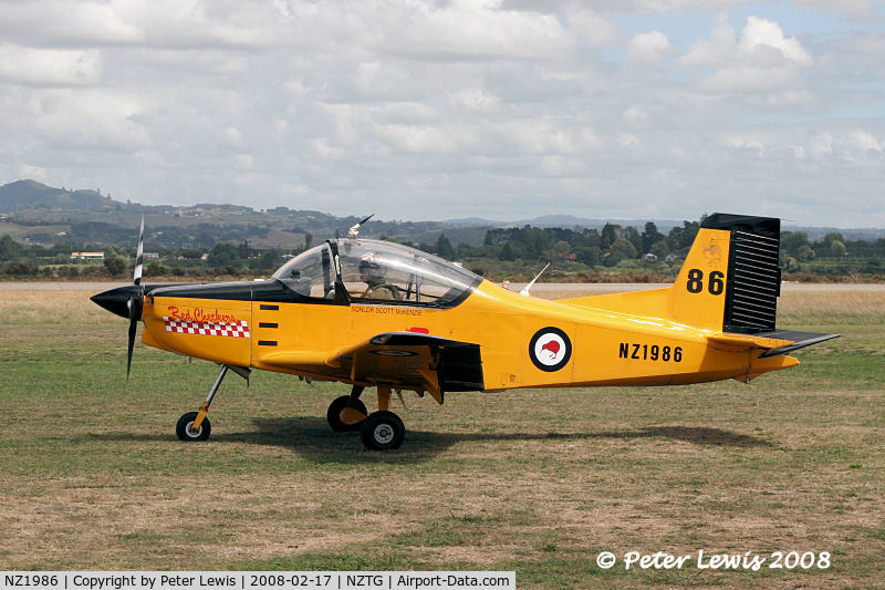NZ1986, 1998 Pacific Aerospace CT/4E Airtrainer C/N 201, RNZAF