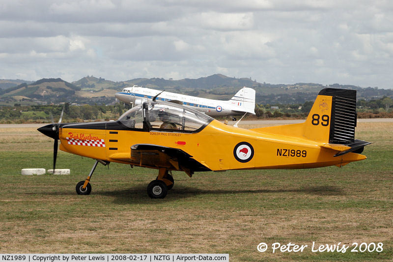 NZ1989, 1998 Pacific Aerospace CT/4E Airtrainer C/N 204, RNZAF