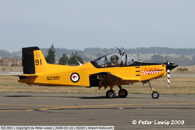 NZ1991, 1998 Pacific Aerospace CT/4E Airtrainer C/N 206, RNZAF