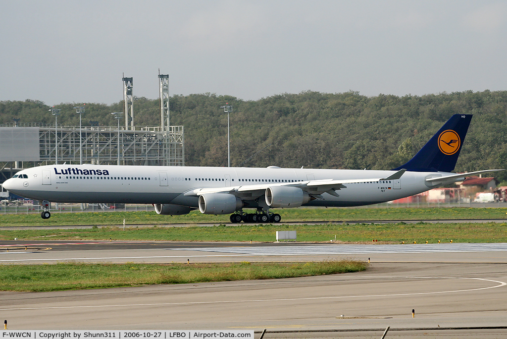 F-WWCN, 2006 Airbus A340-642 C/N 767, C/n 767 - To be D-AIHO