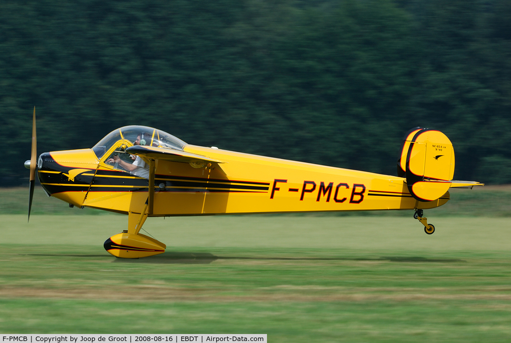 F-PMCB, Nord NC-854CM Norvigie C/N 01, landing at the old timer fly in 2008.