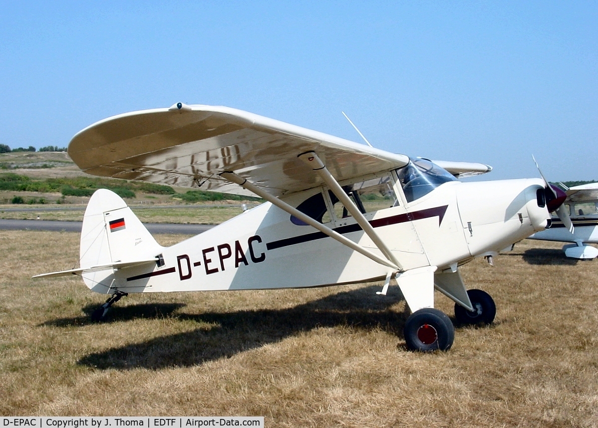 D-EPAC, 1952 Piper PA-20-135 Pacer Pacer C/N 20-674, Piper PA-20