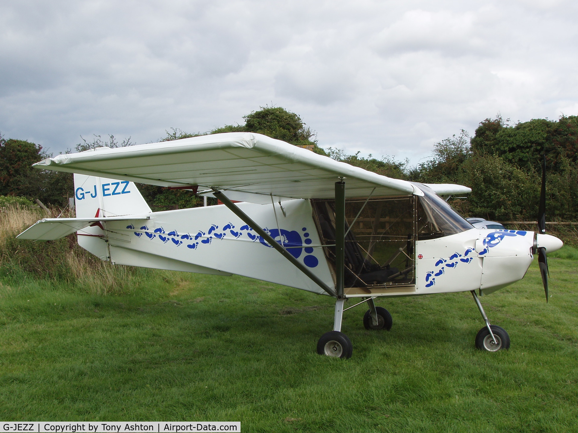 G-JEZZ, 2004 Skyranger 582(1) C/N BMAA/HB/368, G-JEZZ recovered and trimmed Aug 2008