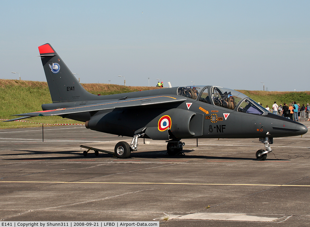 E141, Dassault-Dornier Alpha Jet E C/N E141, Displayed during Patrimony Open Day at the Museum