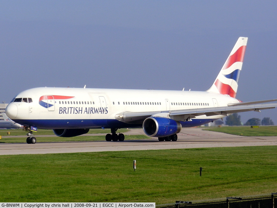 G-BNWM, 1991 Boeing 767-336 C/N 25204, British Airways