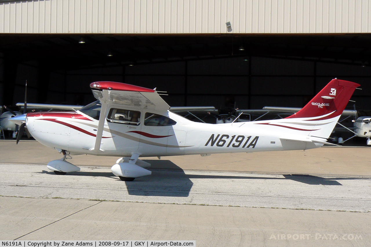N6191A, 2008 Cessna T182T Turbo Skylane C/N T18208862, At Arlington Municipal