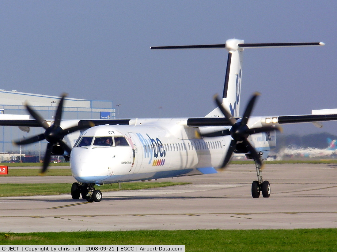 G-JECT, 2006 De Havilland Canada DHC-8-402Q Dash 8 C/N 4144, Flybe