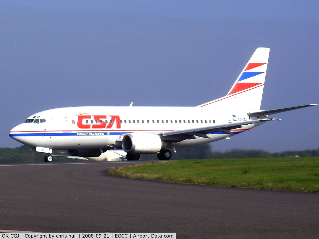 OK-CGJ, 1997 Boeing 737-500 C/N 28470, CSA
