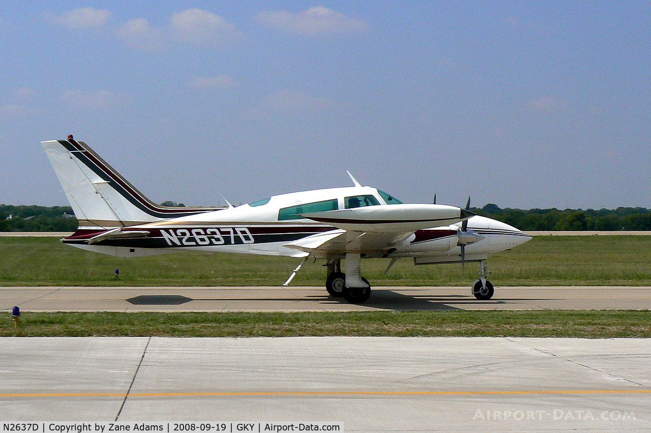 N2637D, 1979 Cessna 310R C/N 310R1655, At Arlington Municipal