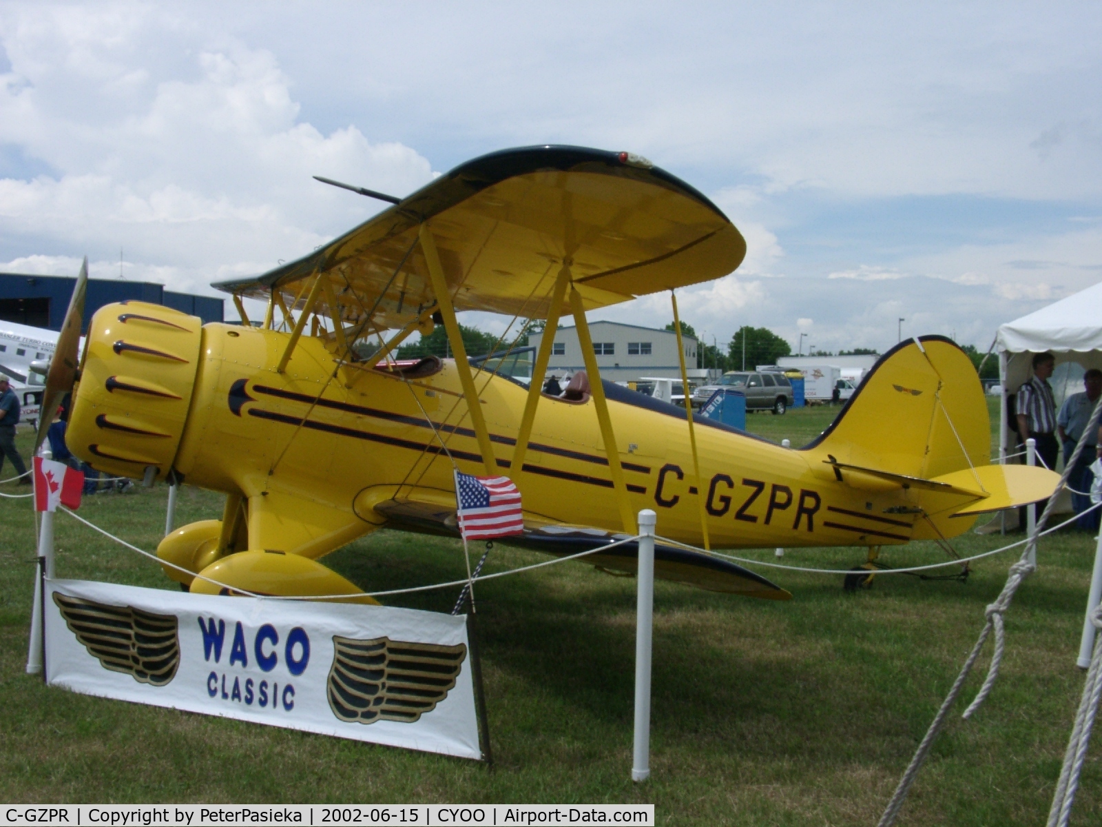 C-GZPR, 2003 Waco YMF C/N F5C 102, @ Oshawa Airport