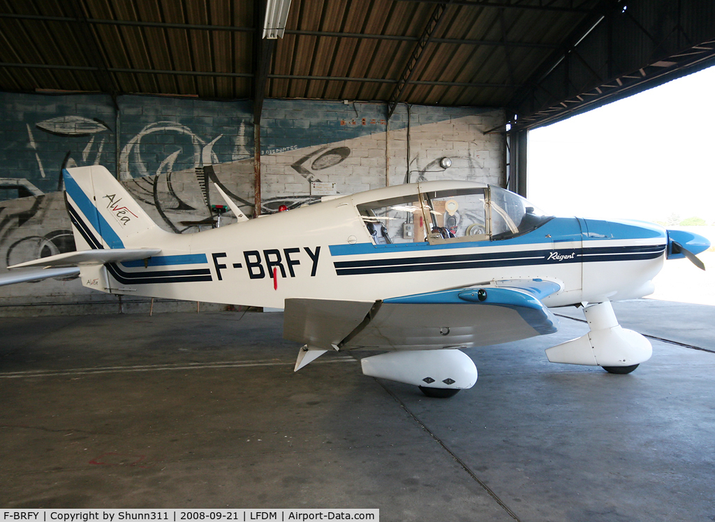 F-BRFY, Jodel DR-253B Regent C/N 140, Hangared at the Airclub...