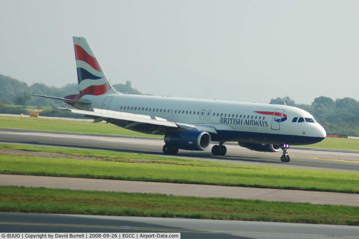 G-EUUO, 2003 Airbus A320-232 C/N 1958, British Airways  - Taxiing