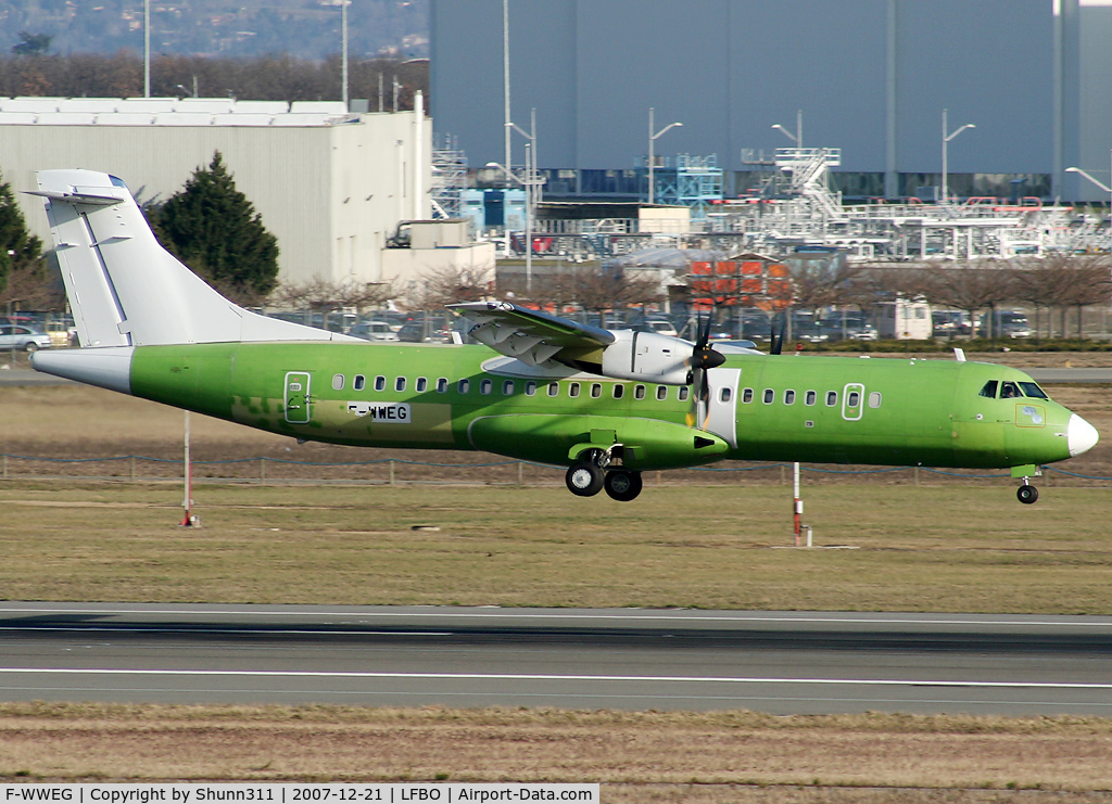 F-WWEG, 2007 ATR 72-212A C/N 768, C/n 0768 - To be TCB-701 for Turkish Navy