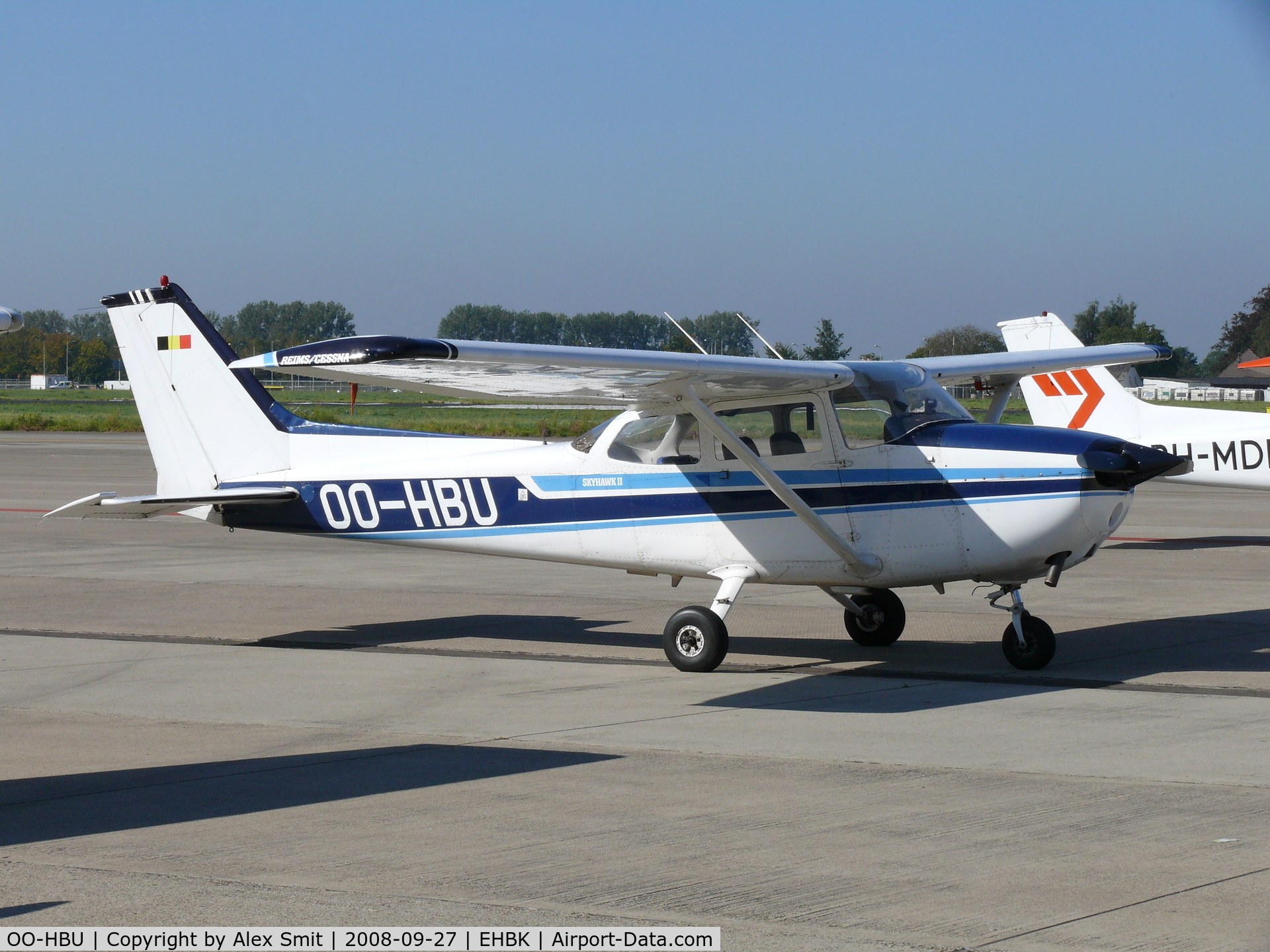 OO-HBU, Cessna CF172N Skyhawk C/N 17201916, Cessna CF172N Skyhawk