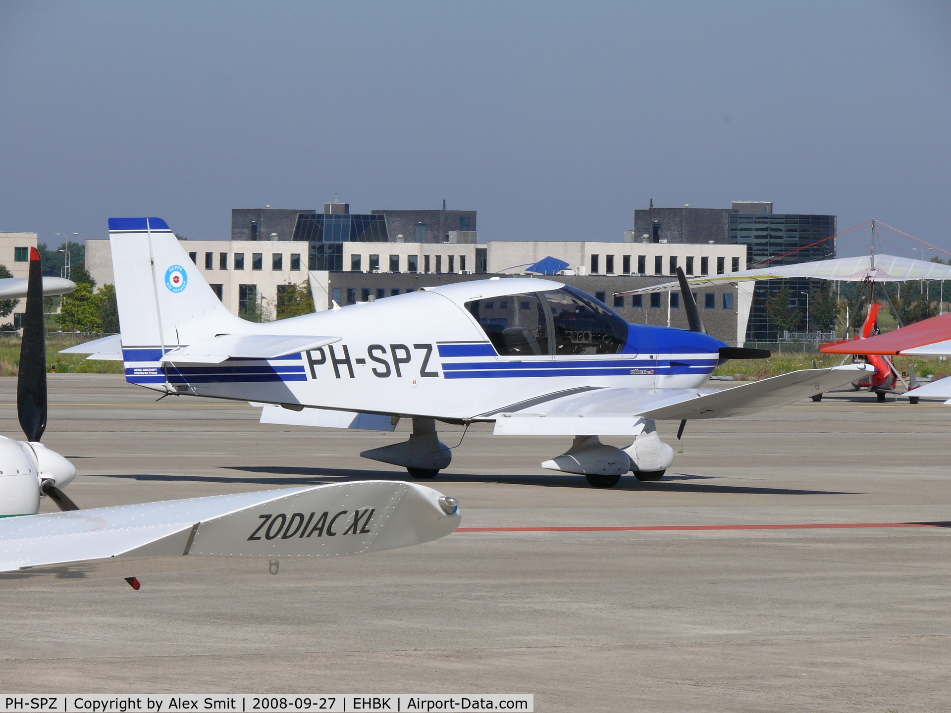PH-SPZ, 2006 Robin DR-400-140B Major C/N 2597, Avions Pierre Robin / CAE Dr400-140B PH-SPZ