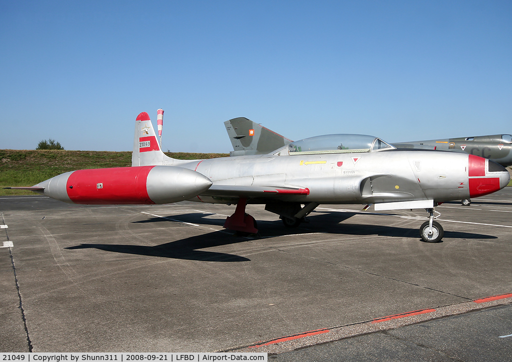 21049, Canadair CT-133 Silver Star 3 C/N T33-049, Preserved T33 at the CAEA Museum...