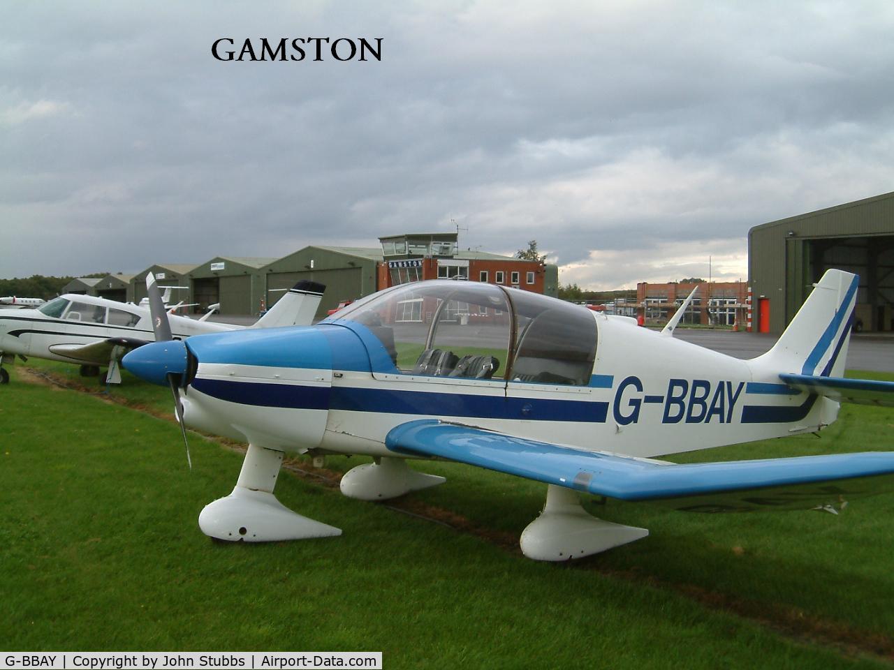 G-BBAY, 1973 Robin DR-400-140 Major C/N 841, gamston