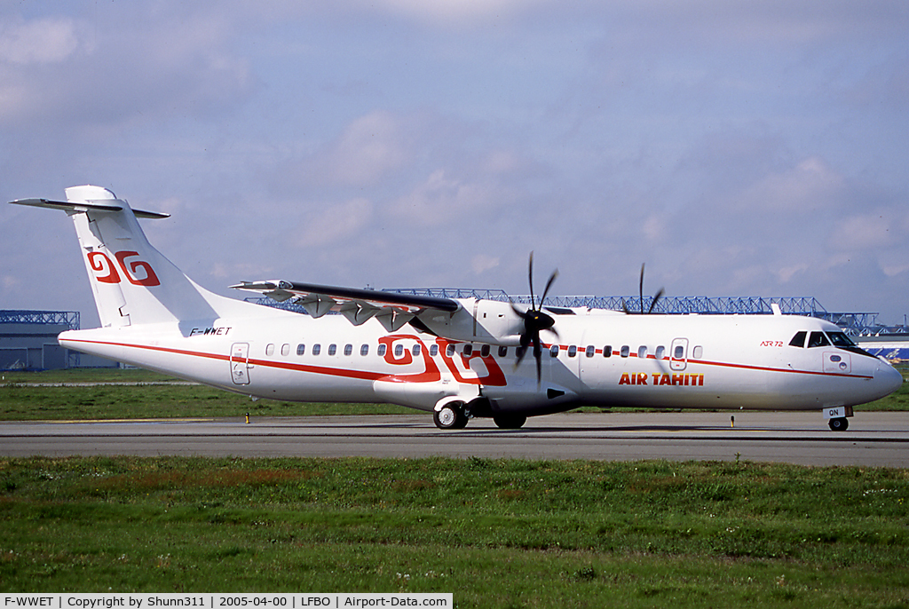 F-WWET, 2005 ATR 72-212A C/N 719, C/n 719 - To be F-OIQN