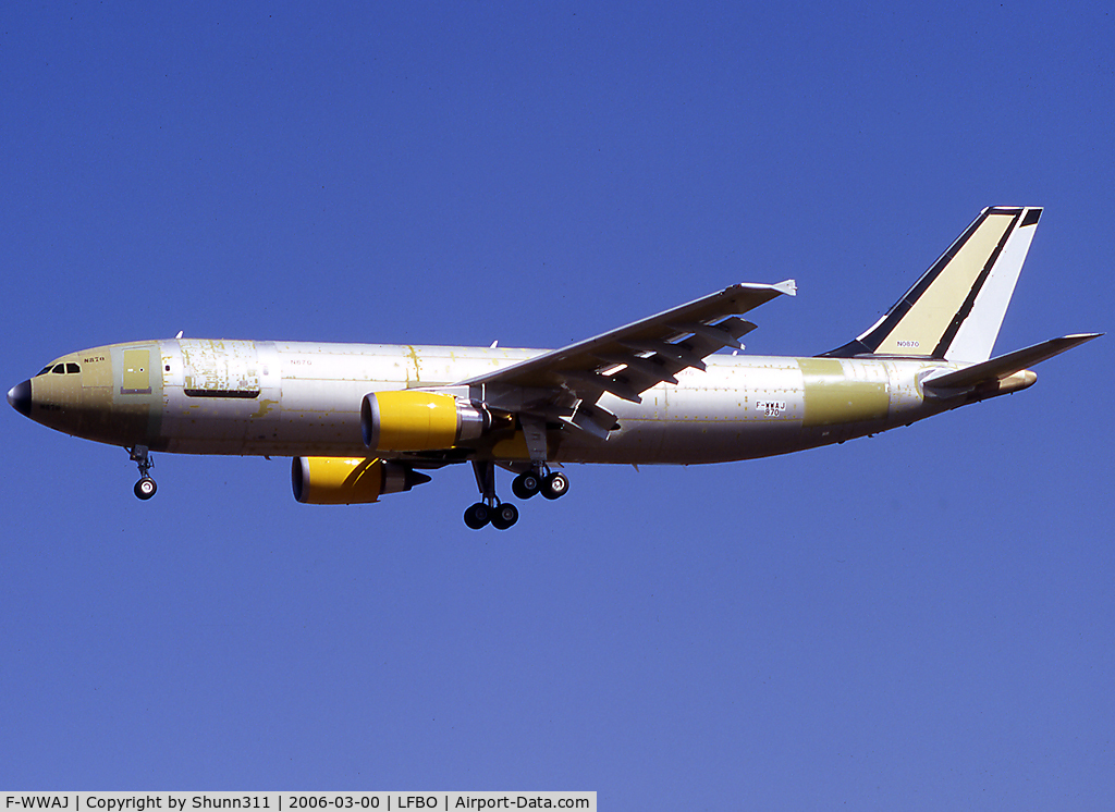F-WWAJ, 2006 Airbus A300F4-605R C/N 870, C/n 870 - To Air Hong Kong