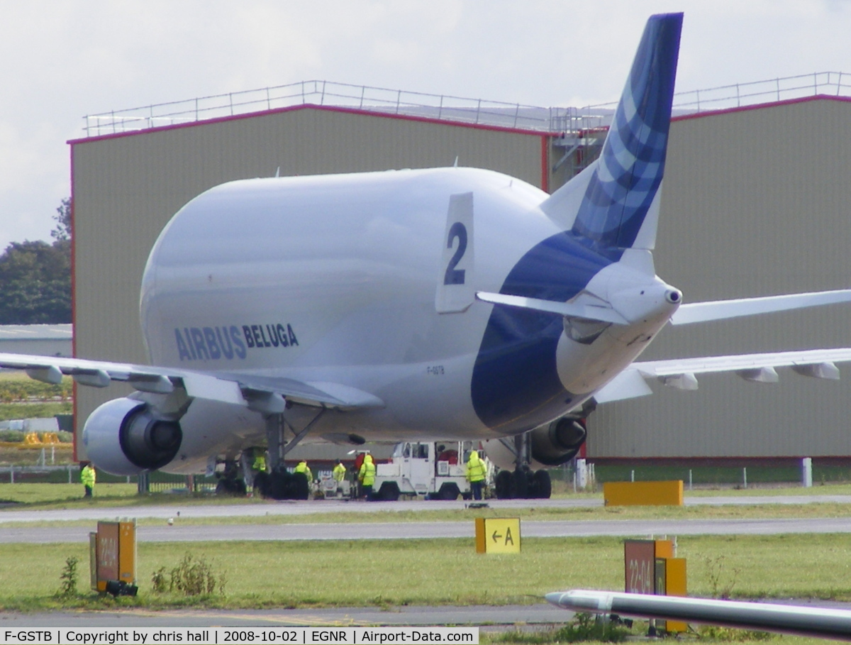 F-GSTB, 1996 Airbus A300B4-608ST Super Transporter C/N 751, Airbus Industries