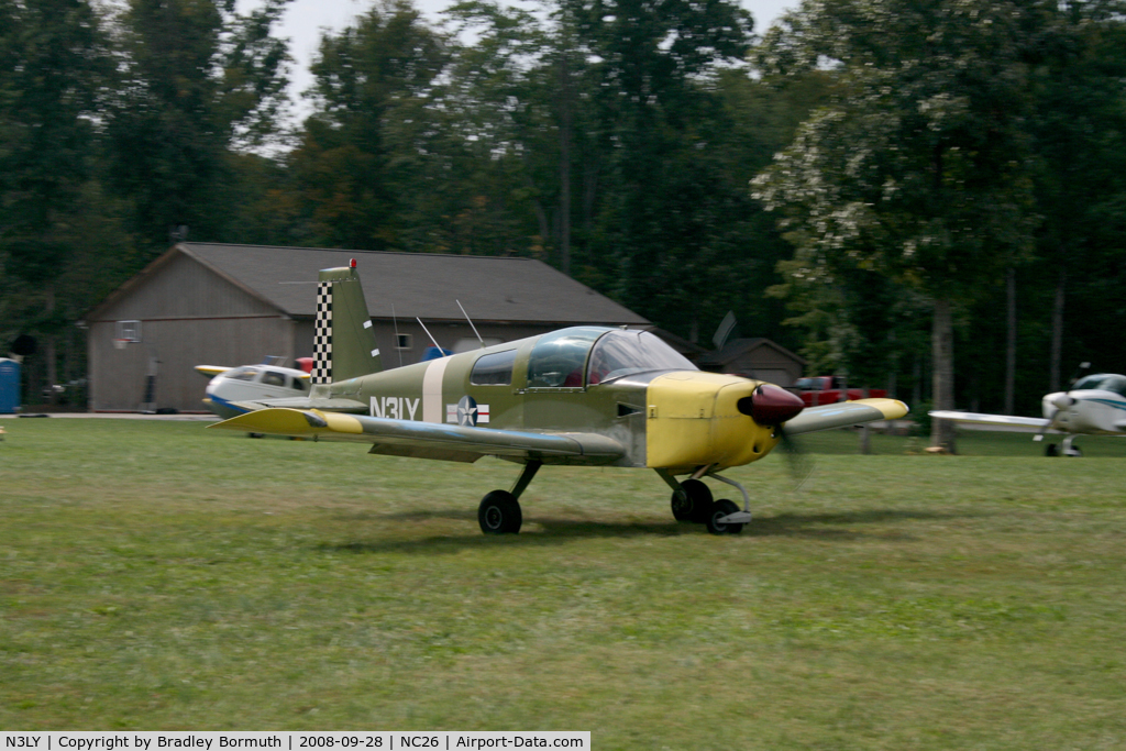 N3LY, 1973 Grumman American AA-1B Trainer C/N AA1B-0287, Taken during the 2008 Long Island Airpark Fly-In.