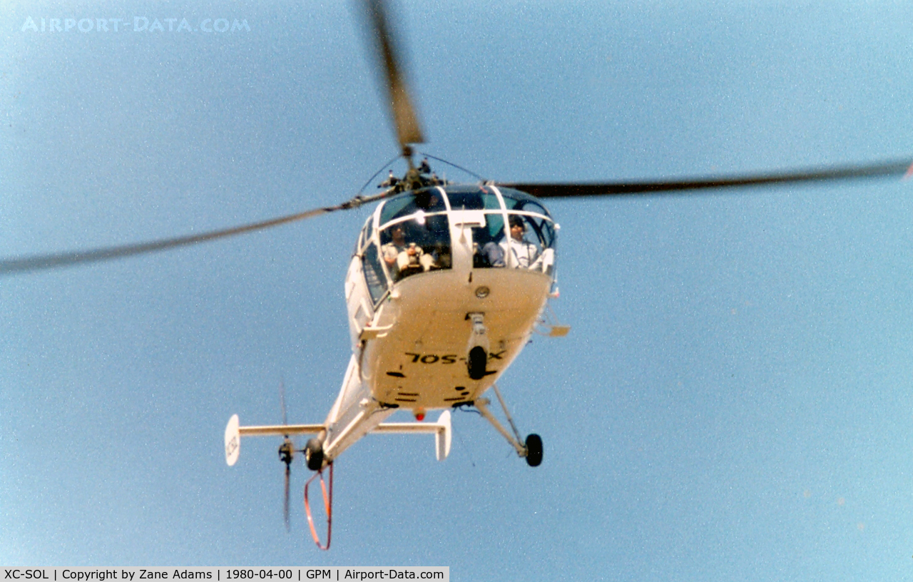 XC-SOL, Aerospatiale SA-319 Alouette III C/N Not found XC-SOL, At Grand Prairie Municipal