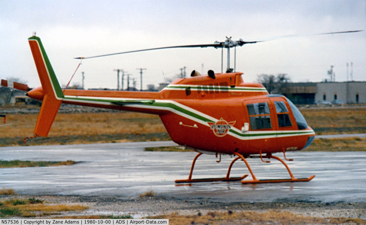 N57536, Bell 206B C/N 3124, Pumpkin Air at Addison, TX